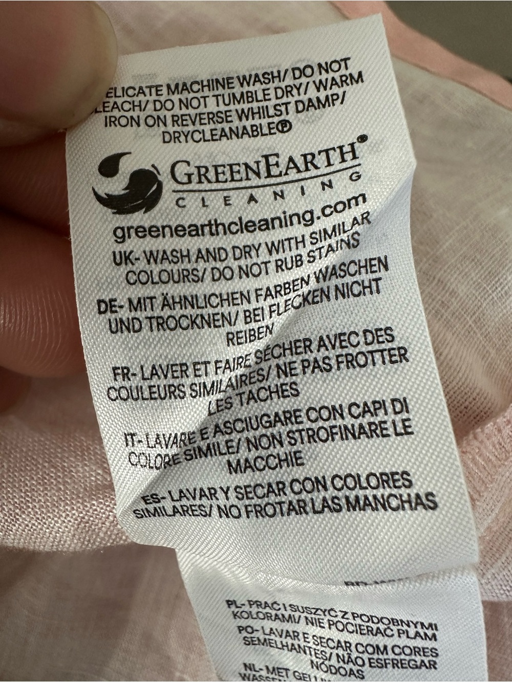 Boden Alicia Linen Top Pink Bird Strawberry Print | US 8 - Picture 9 of 11
